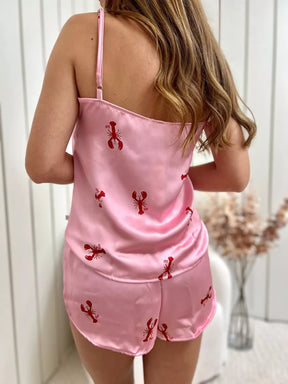 Short Doll Cetim Lagosta
